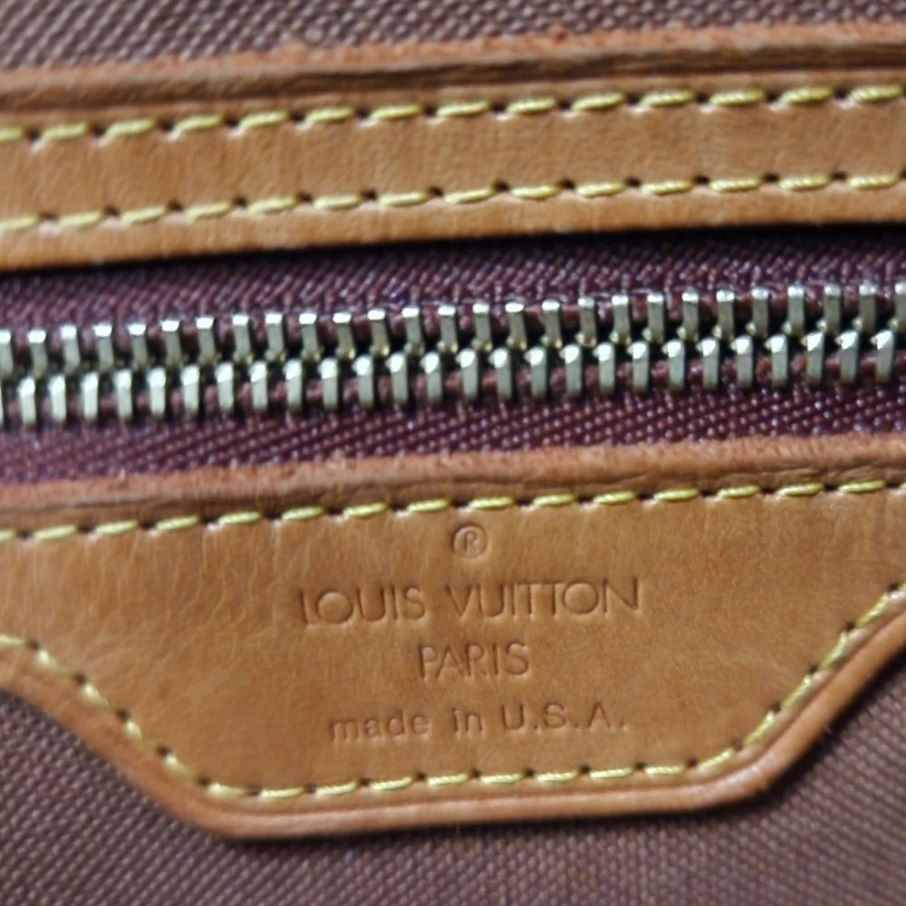 Louis Vuitton LV Monogram Cabas Piano Brown Tote Bag
